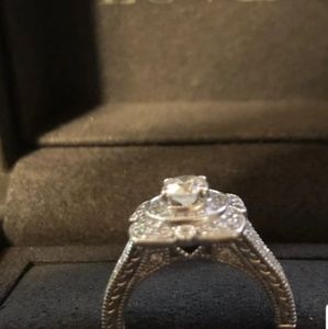 Vera wang Love diamond white gold wedding ring